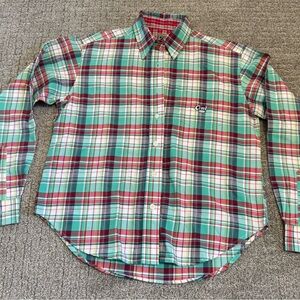 Cruel Girl Western Button Up plaid Shirt woman’s M